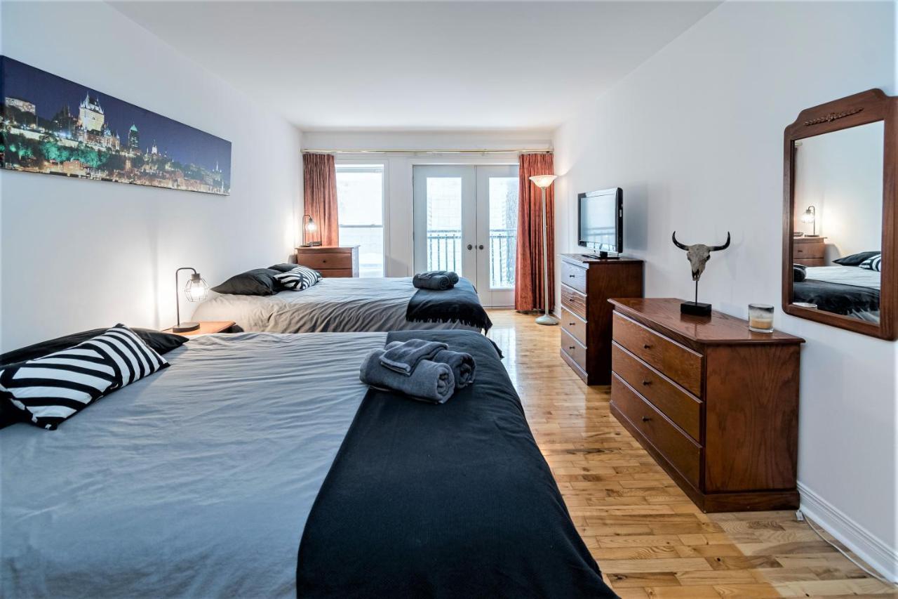 Appartement Le Théâtral - En plein coeur de l'action avec stationnement à Ville de Québec Extérieur photo